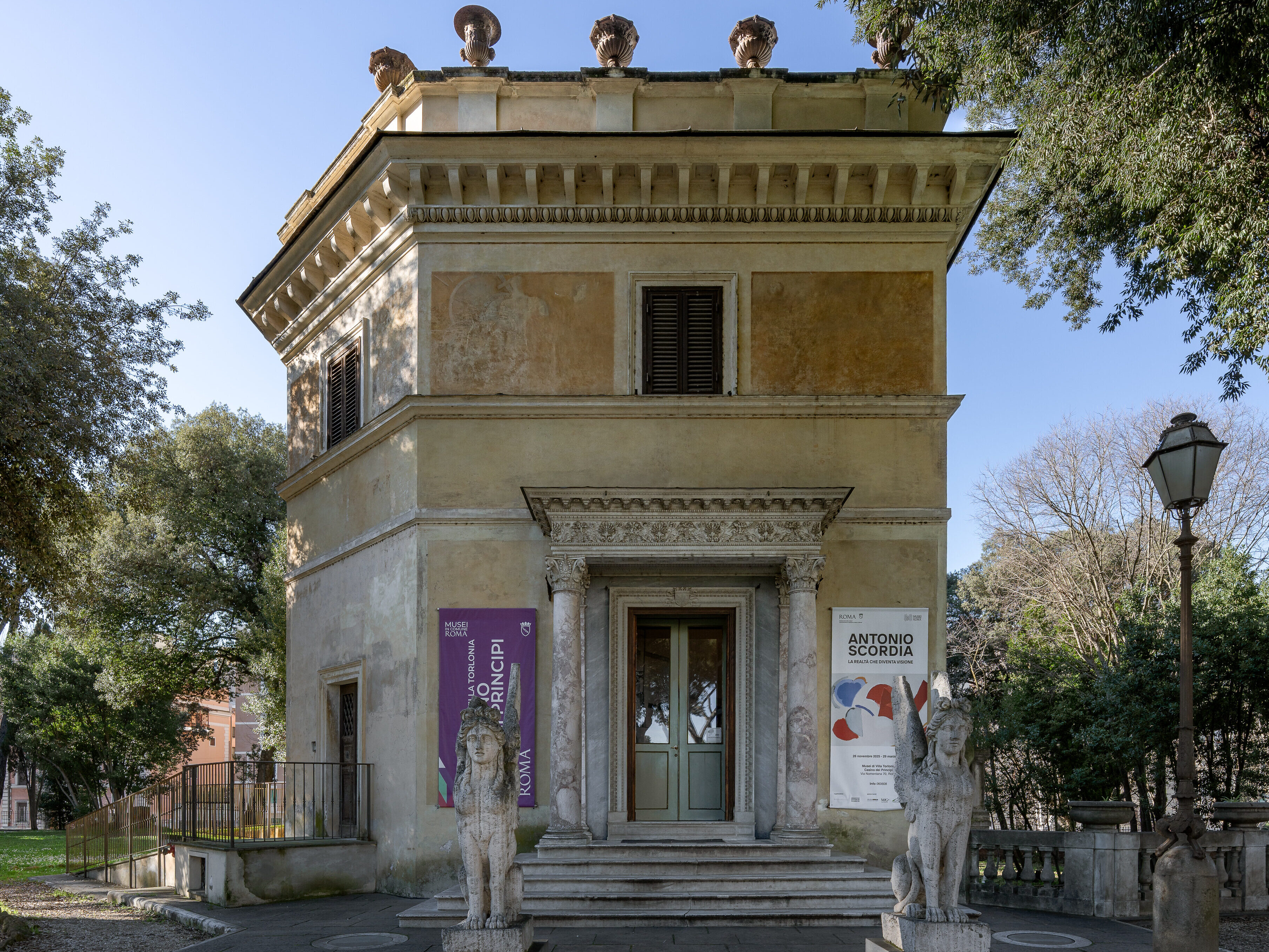 Villa Torlonia a Roma. Foto © Archweb.com