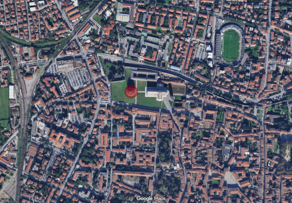 Battistero di Pisa-Google Maps