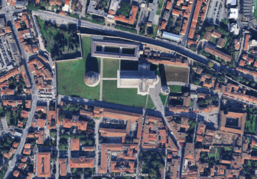 Battistero di Pisa-Google Maps
