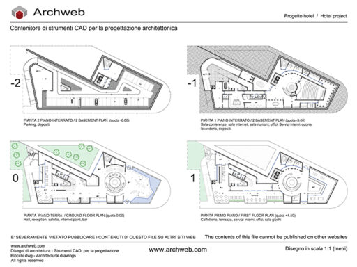 Progetto hotel 2 dwg Archweb