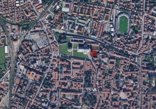 Torre di Pisa-Google Maps