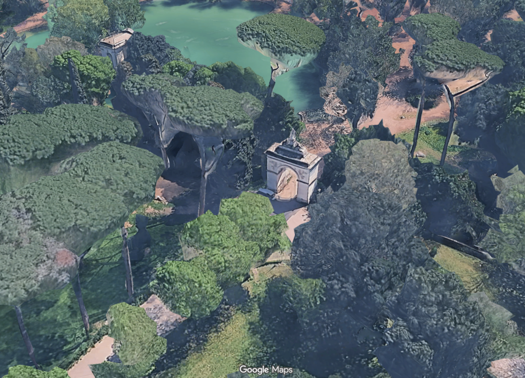 Arco romano-Google Maps