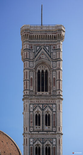 Campanile di Giotto a Firenze. Fotografie © Archweb.com