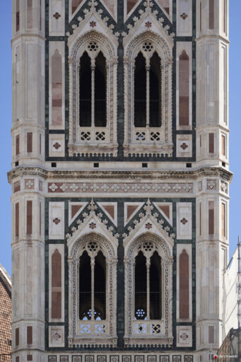 Campanile di Giotto a Firenze. Fotografie © Archweb.com