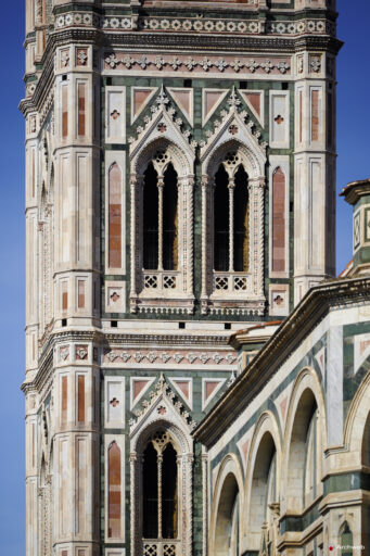 Campanile di Giotto a Firenze. Fotografie © Archweb.com