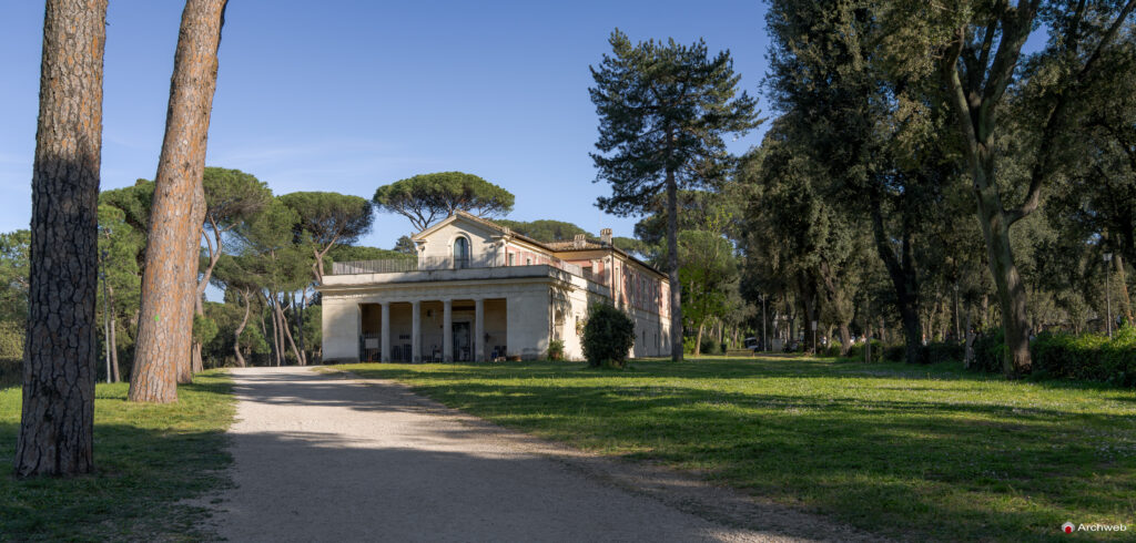 Casina di Raffaello a Villa Borghese. Fotografie © Archweb.com
