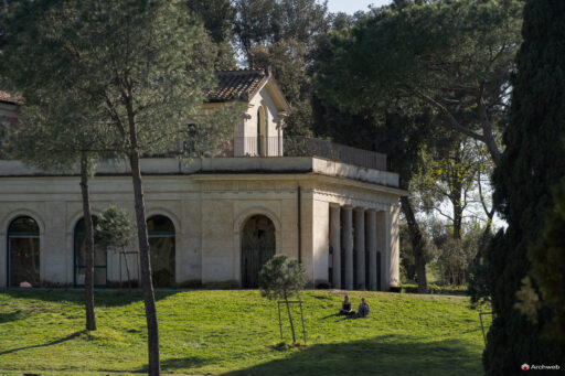Casina di Raffaello a Villa Borghese. Fotografie © Archweb.com