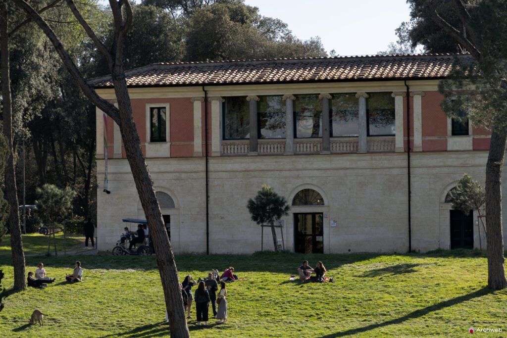 Casina di Raffaello a Villa Borghese. Fotografie © Archweb.com