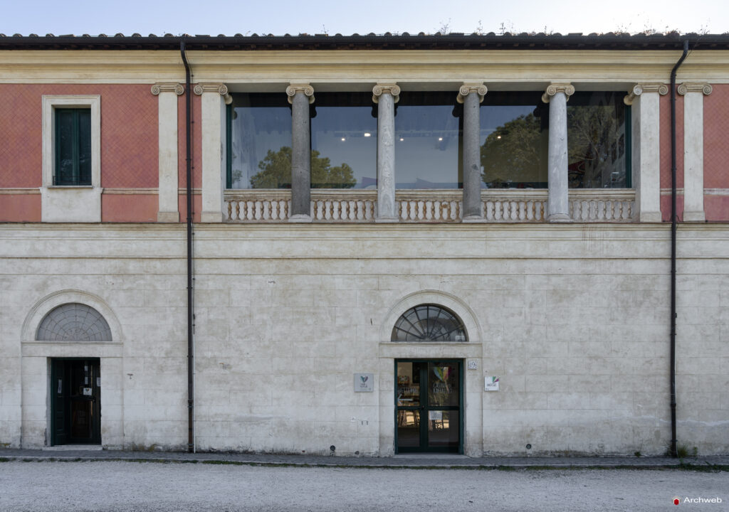 Casina di Raffaello a Villa Borghese. Fotografie © Archweb.com