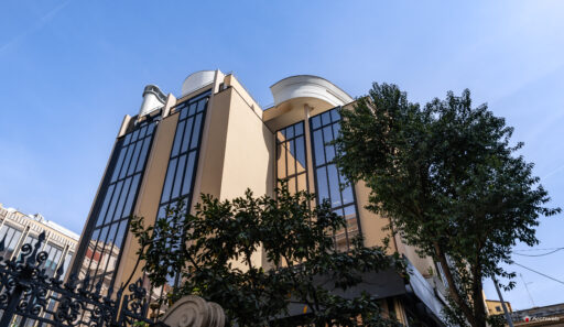 Il complesso per uffici a Piazzale Flaminio. Progetto di Luigi Moretti. Fotografie © Archweb.com