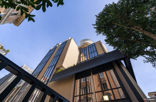 Il complesso per uffici a Piazzale Flaminio. Progetto di Luigi Moretti. Fotografie © Archweb.com