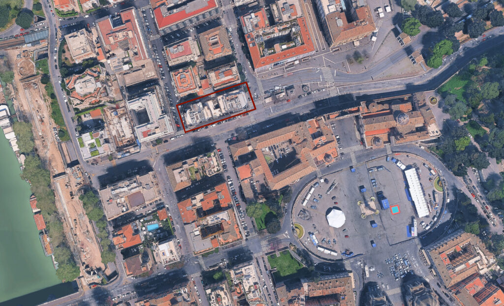 Uffici Piazzale Flaminio-Luigi Moretti © Google Maps