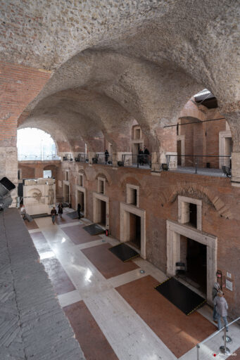 Mercati di Traiano a Roma. Interni. Fotografie © Archweb.com
