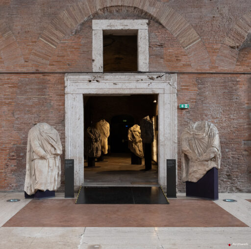 Mercati di Traiano a Roma. Interni. Fotografie © Archweb.com