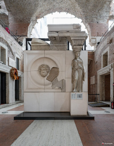 Mercati di Traiano a Roma. Interni. Fotografie © Archweb.com