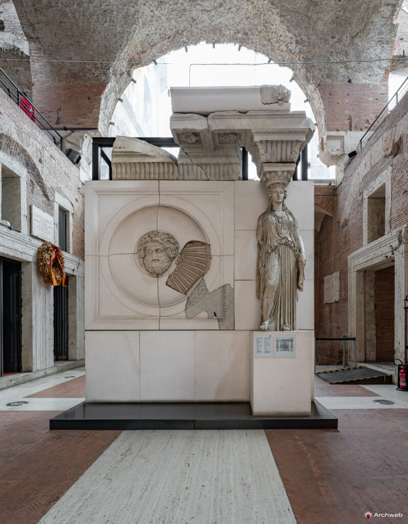 Mercati di Traiano a Roma. Interni. Fotografie © Archweb.com