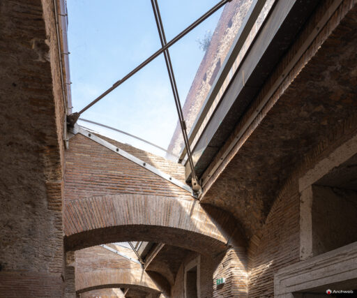 Mercati di Traiano a Roma. Interni. Fotografie © Archweb.com