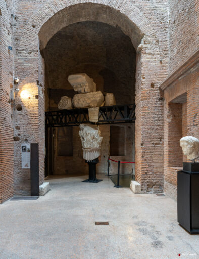 Mercati di Traiano a Roma. Interni. Fotografie © Archweb.com