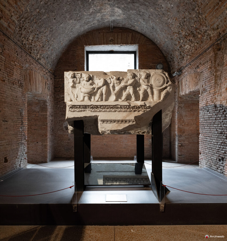 Mercati di Traiano a Roma. Interni. Fotografie © Archweb.com