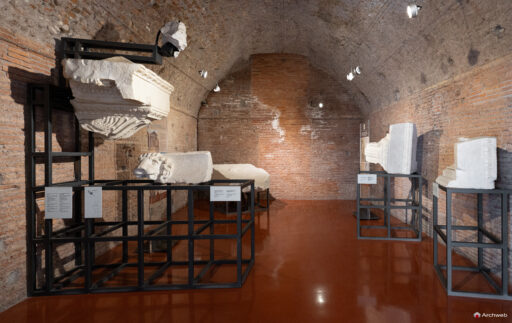 Mercati di Traiano a Roma. Interni. Fotografie © Archweb.com