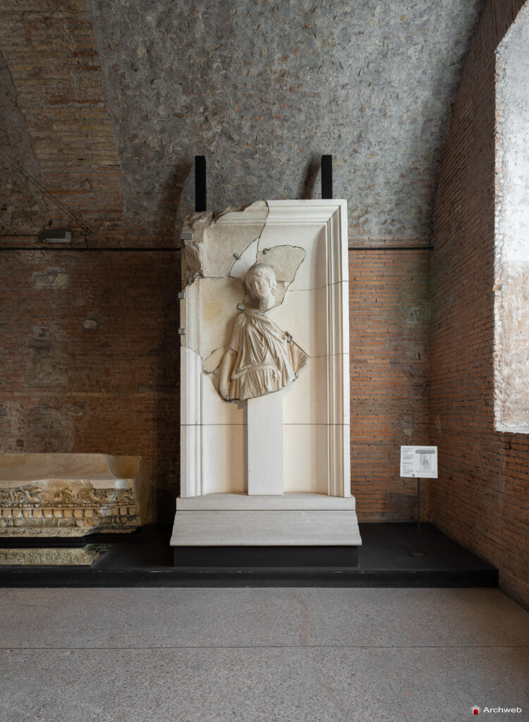 Mercati di Traiano a Roma. Interni. Fotografie © Archweb.com