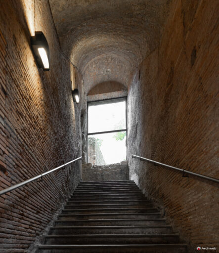 Mercati di Traiano a Roma. Interni. Fotografie © Archweb.com