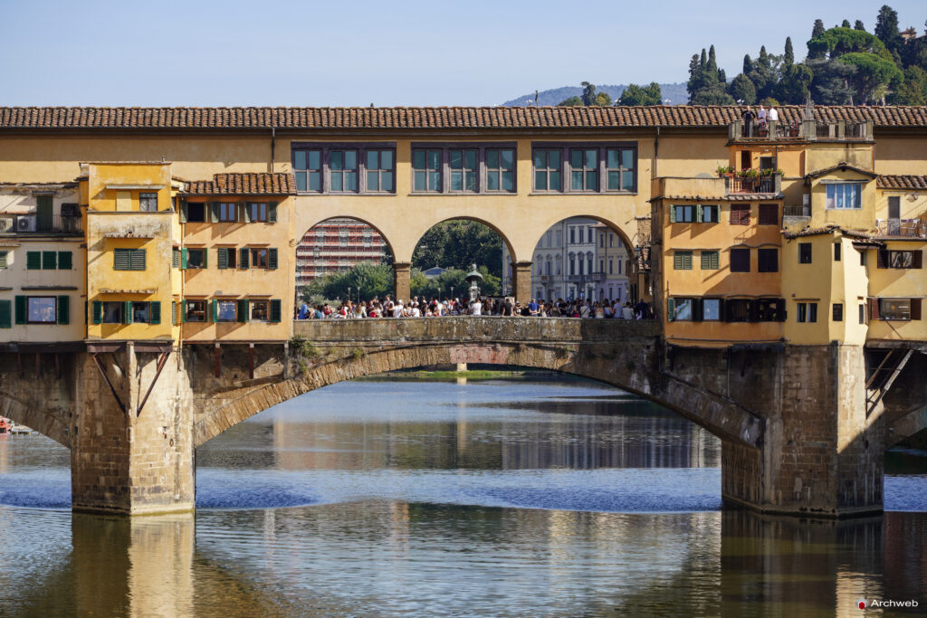 Ponte Vecchio a Firenze. Fotografie © Archweb.com