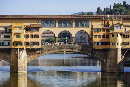 Ponte Vecchio a Firenze. Fotografie © Archweb.com