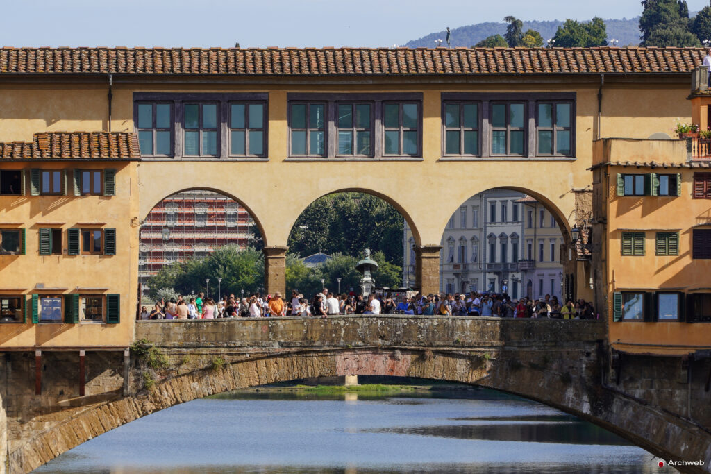 Ponte Vecchio a Firenze. Fotografie © Archweb.com