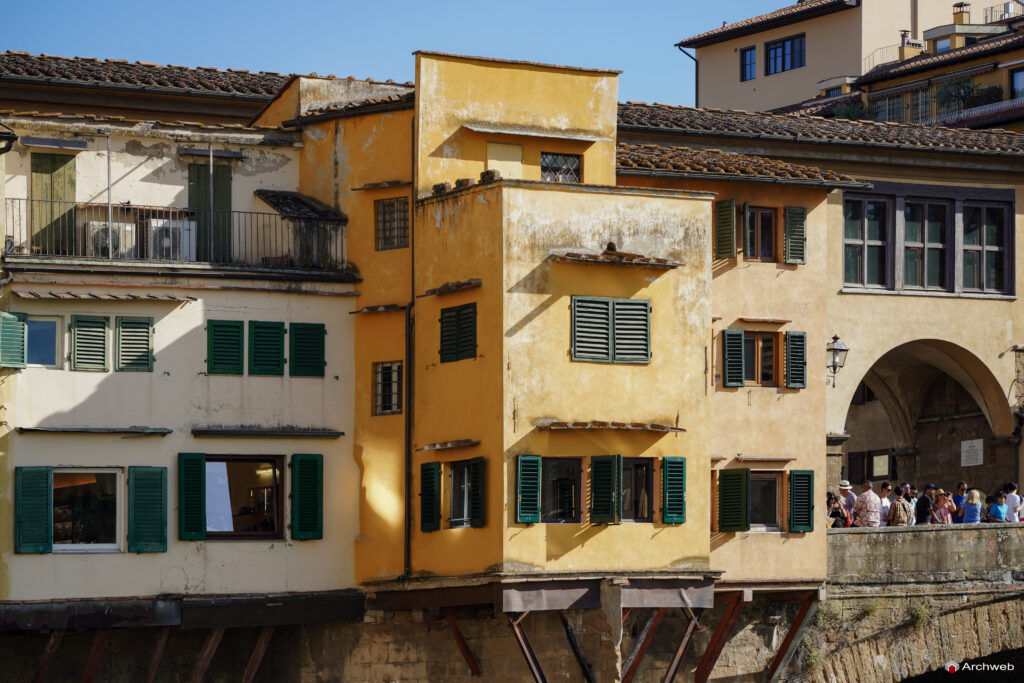 Ponte Vecchio a Firenze. Fotografie © Archweb.com