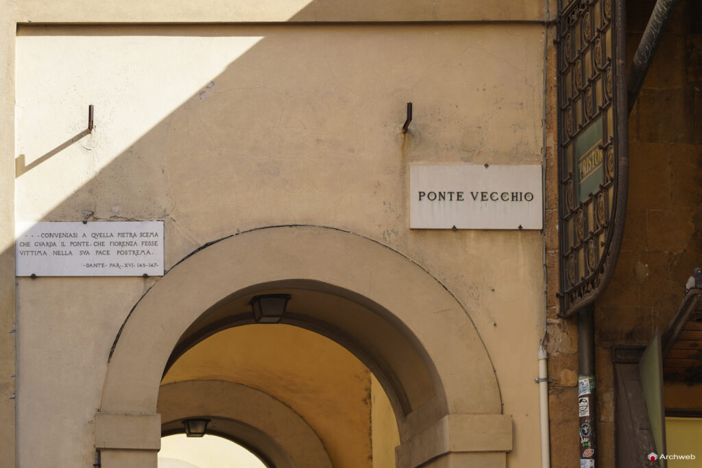 Ponte Vecchio a Firenze. Fotografie © Archweb.com