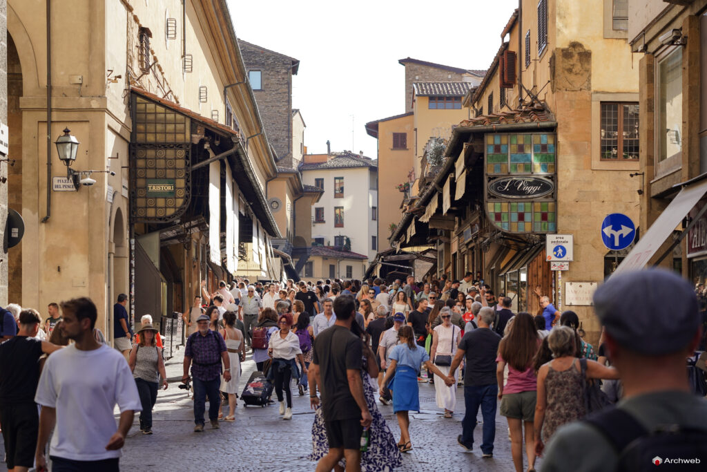 Ponte Vecchio a Firenze. Fotografie © Archweb.com
