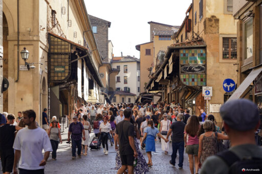 Ponte Vecchio a Firenze. Fotografie © Archweb.com