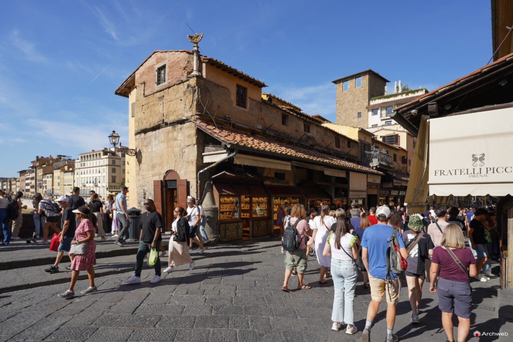 Ponte Vecchio a Firenze. Fotografie © Archweb.com