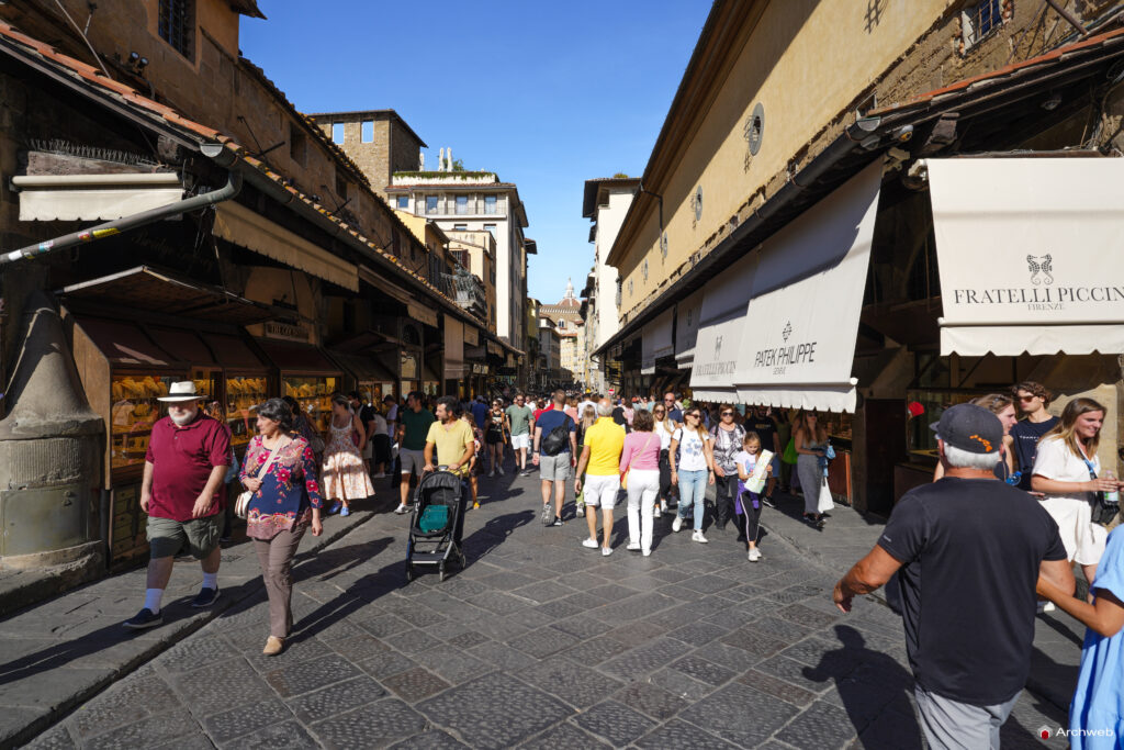 Ponte Vecchio a Firenze. Fotografie © Archweb.com