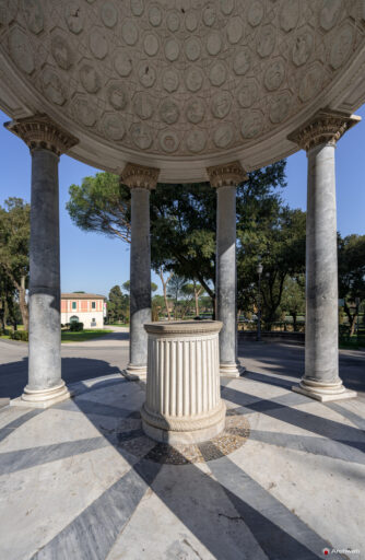 Tempietto di Diana a Villa Borghese. Fotografie © Archweb.com