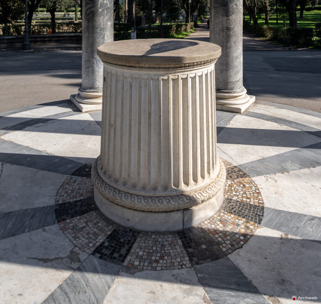 Tempietto di Diana a Villa Borghese. Fotografie © Archweb.com