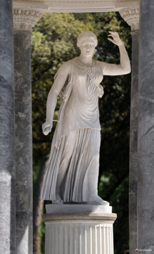 Tempietto di Diana a Villa Borghese. Fotografie © Archweb.com