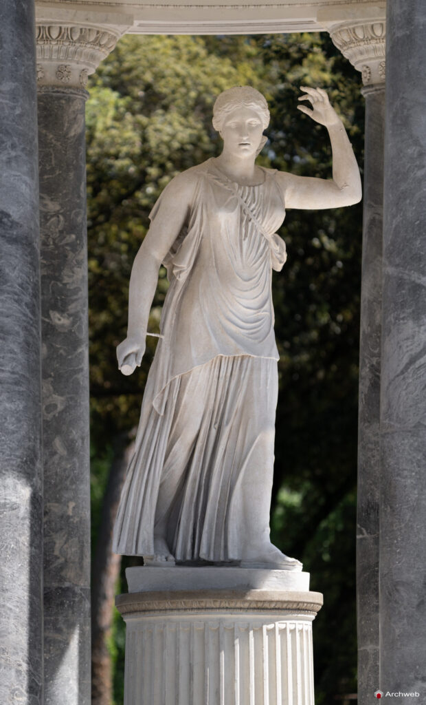 Tempietto di Diana a Villa Borghese. Fotografie © Archweb.com