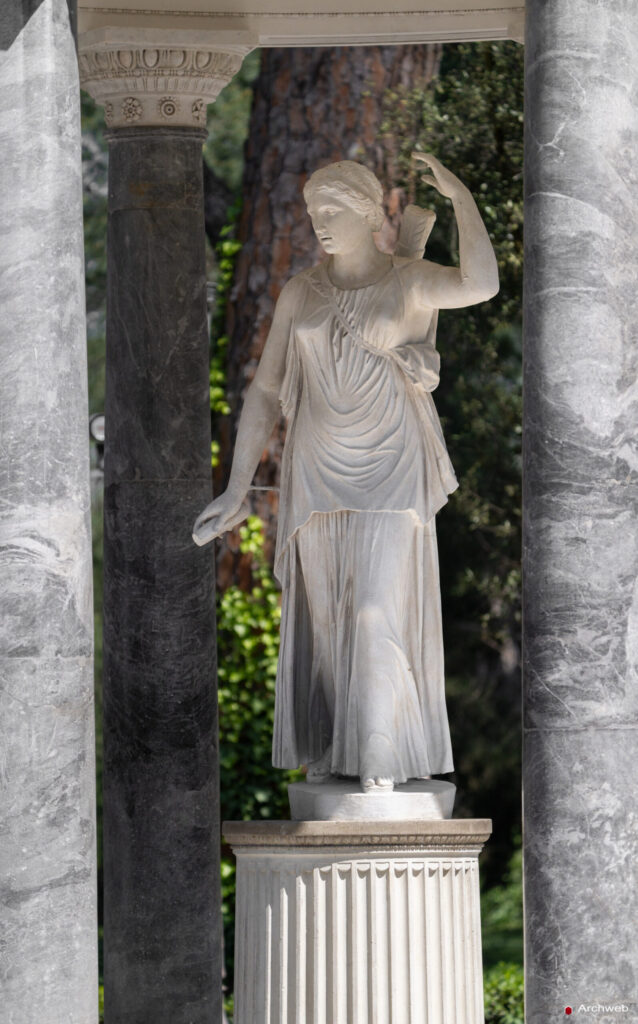 Tempietto di Diana a Villa Borghese. Fotografie © Archweb.com