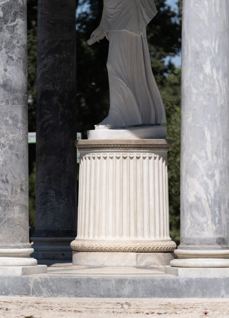 Tempietto di Diana a Villa Borghese. Fotografie © Archweb.com