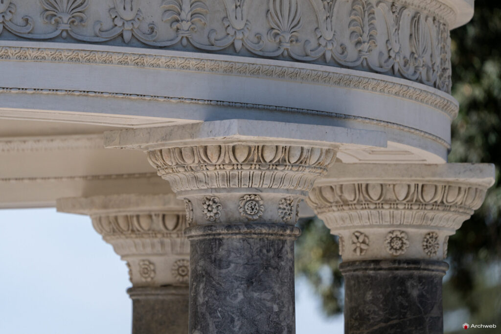 Tempietto di Diana a Villa Borghese. Fotografie © Archweb.com