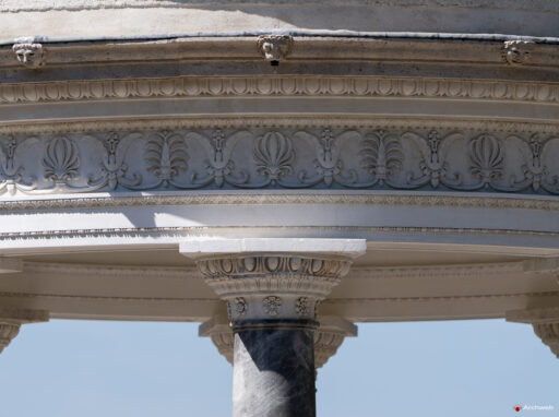 Tempietto di Diana a Villa Borghese. Fotografie © Archweb.com