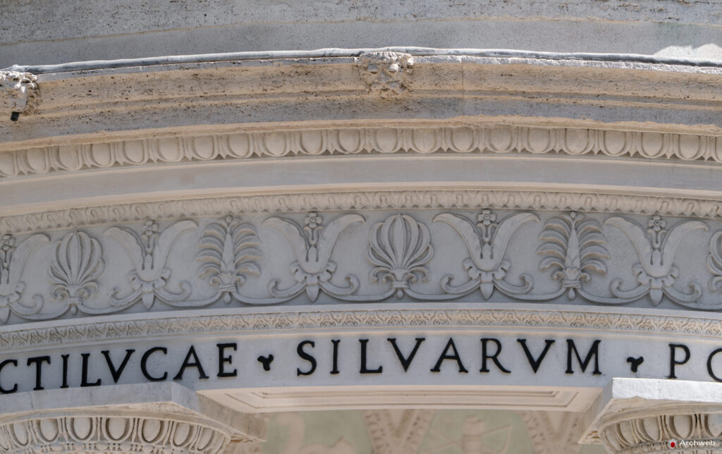 Tempietto di Diana a Villa Borghese. Fotografie © Archweb.com