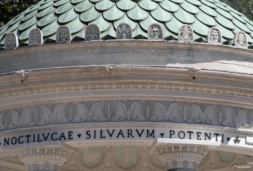 Tempietto di Diana a Villa Borghese. Fotografie © Archweb.com