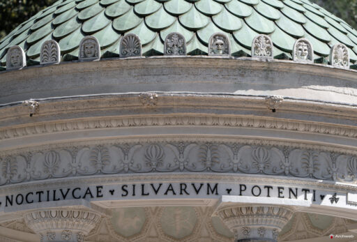 Tempietto di Diana a Villa Borghese. Fotografie © Archweb.com