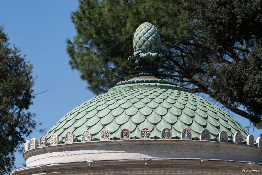 Tempietto di Diana a Villa Borghese. Fotografie © Archweb.com