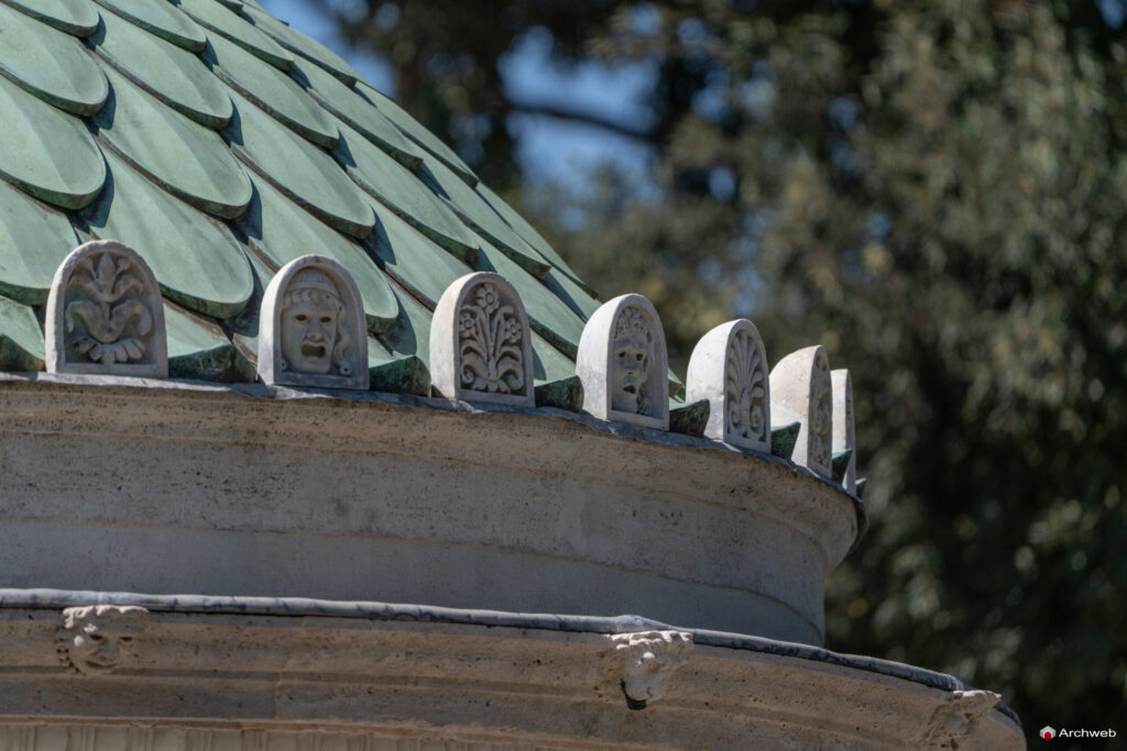 Tempietto di Diana a Villa Borghese. Fotografie © Archweb.com