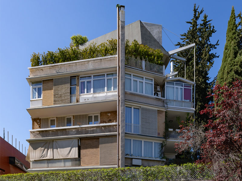 buildings on Via Luciani-Archweb
