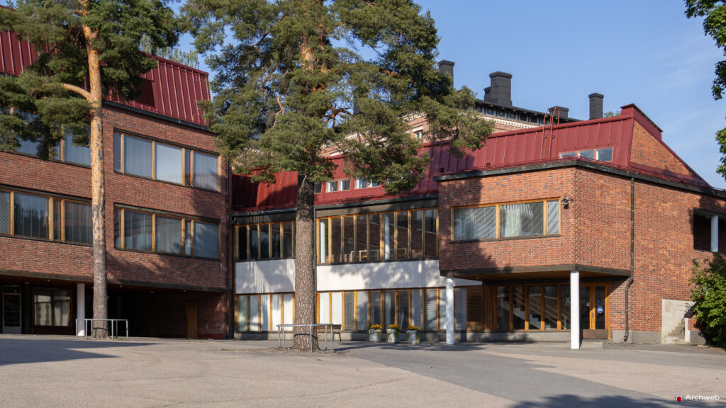 Jyväskylä University campus. The buildings designed by Alvar Aalto. Photo © Archweb.com